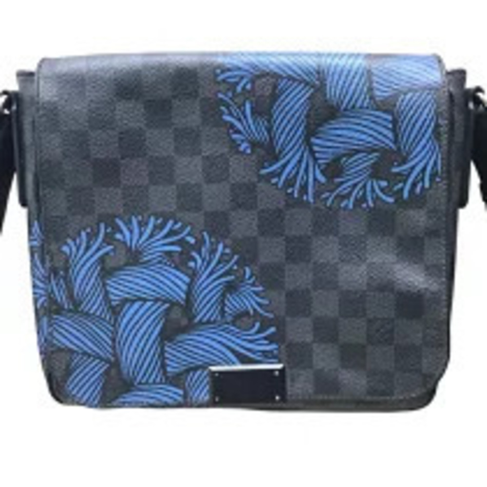 Louis Vuitton District Christopher Nemeth Black Shoulder Bag